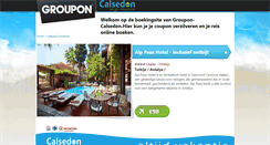 Desktop Screenshot of groupon.calsedon.nl
